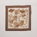 Cécile Wang Jungle print scarf 80x80