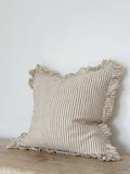 Hallie Ruffle Linen Cushion Cover