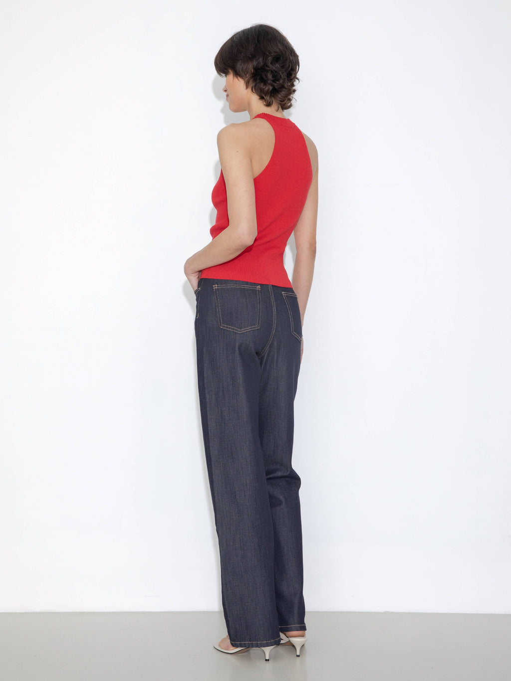 Cubic Straight-Leg Vintage Jeans