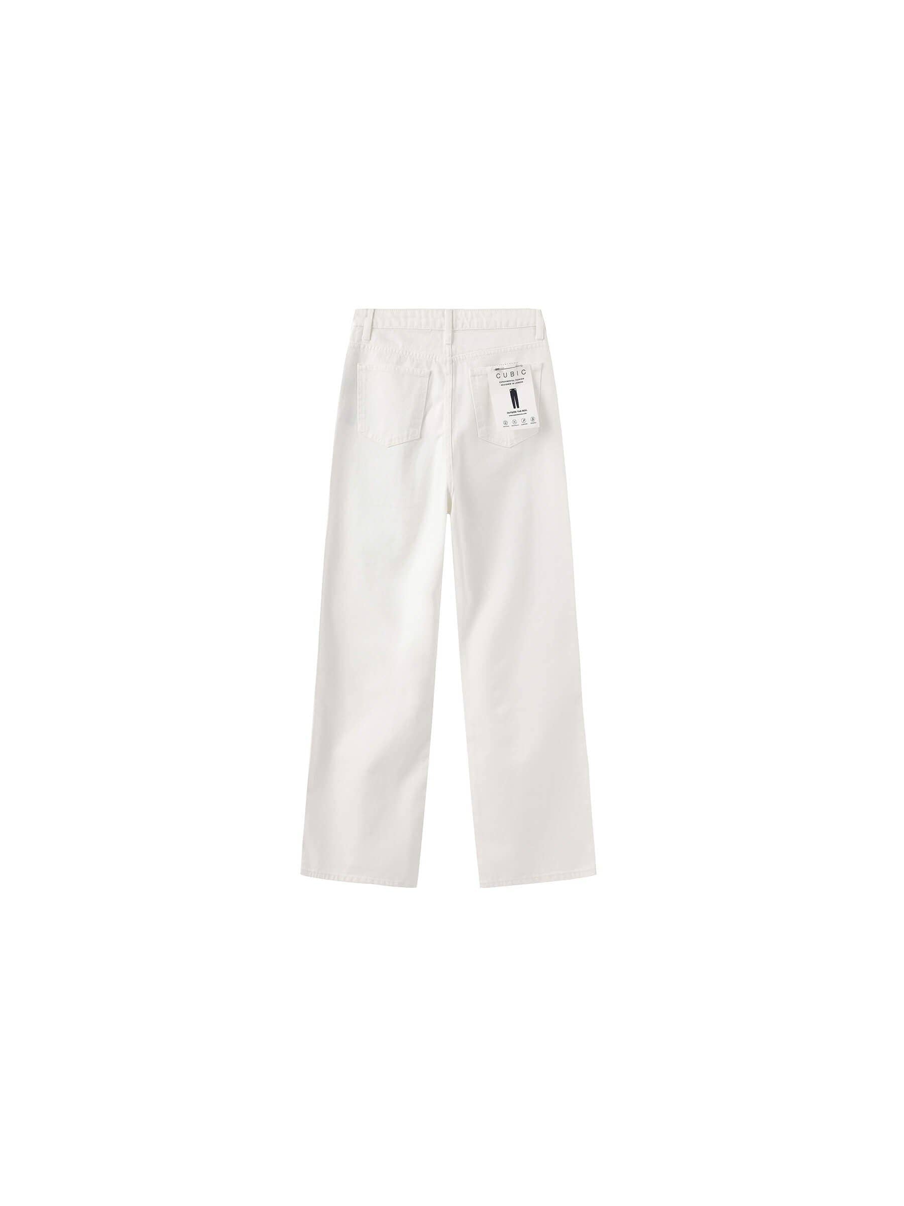 Cubic Straight-Leg Vintage Jeans
