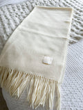Della Cream Throw Throw Blanket 170 x 65