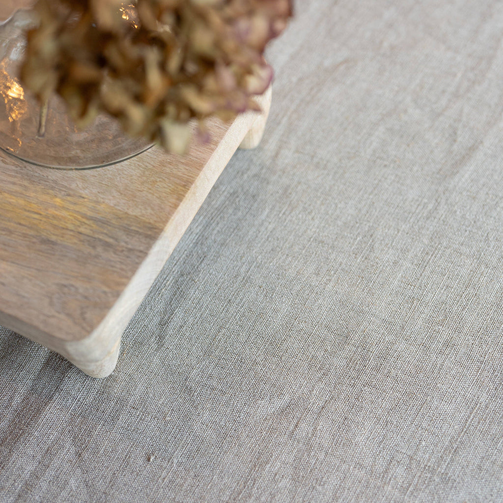Westley Plain Linen Tablecloth