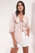 Baby Collar Woven Shirt