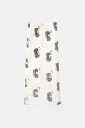 Lanidor Wide-Leg Animal Print Trousers