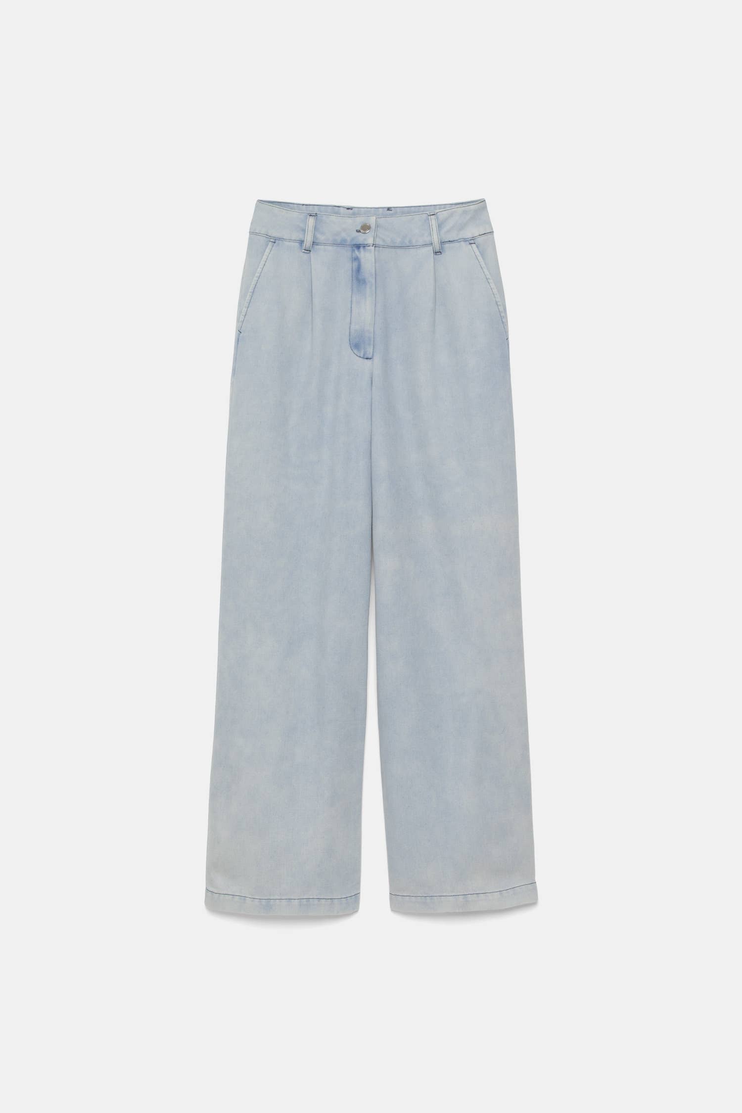 Lanidor Denim Wash-Effect Trousers