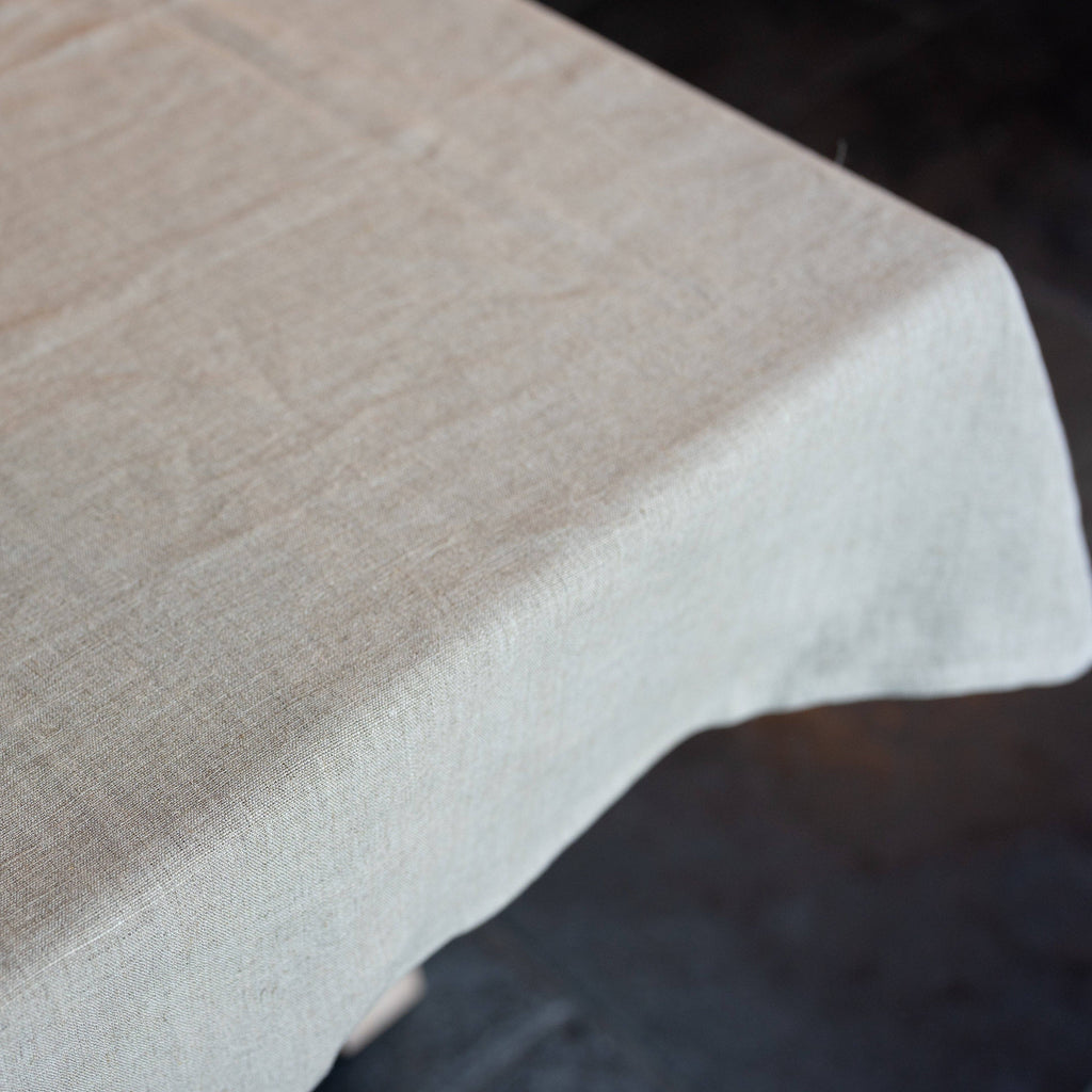 Westley Plain Linen Tablecloth