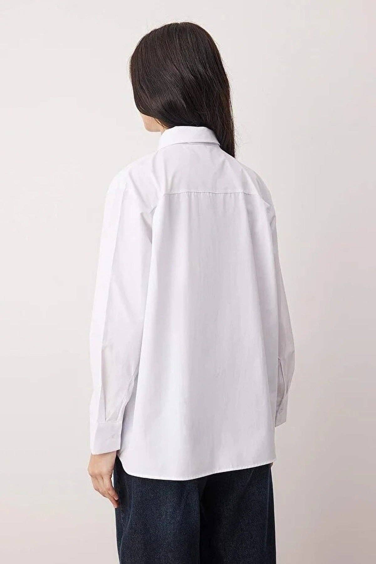 Shirt with Tie Detail