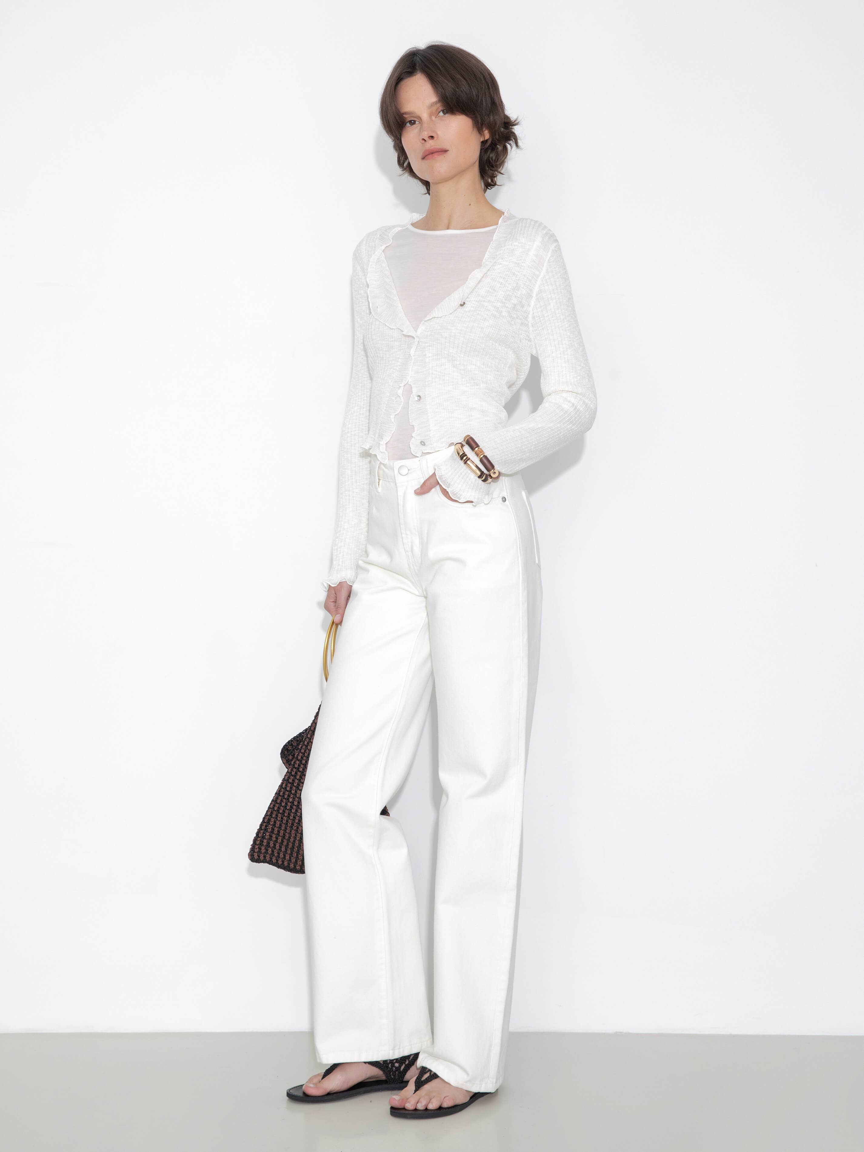 Cubic Straight-Leg Vintage Jeans