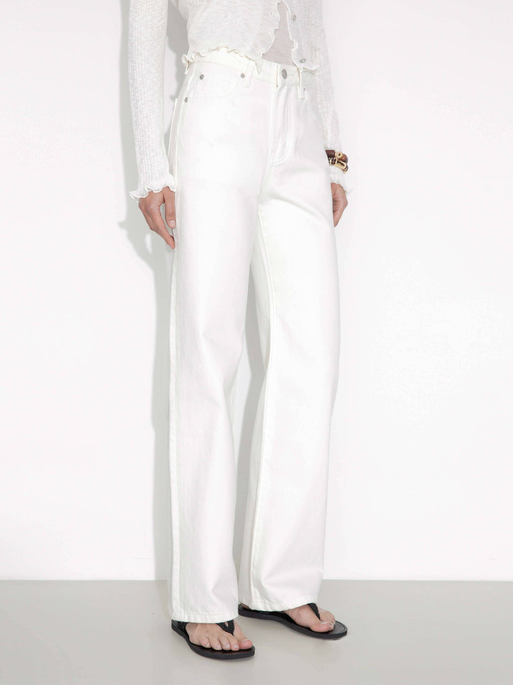 Cubic Straight-Leg Vintage Jeans