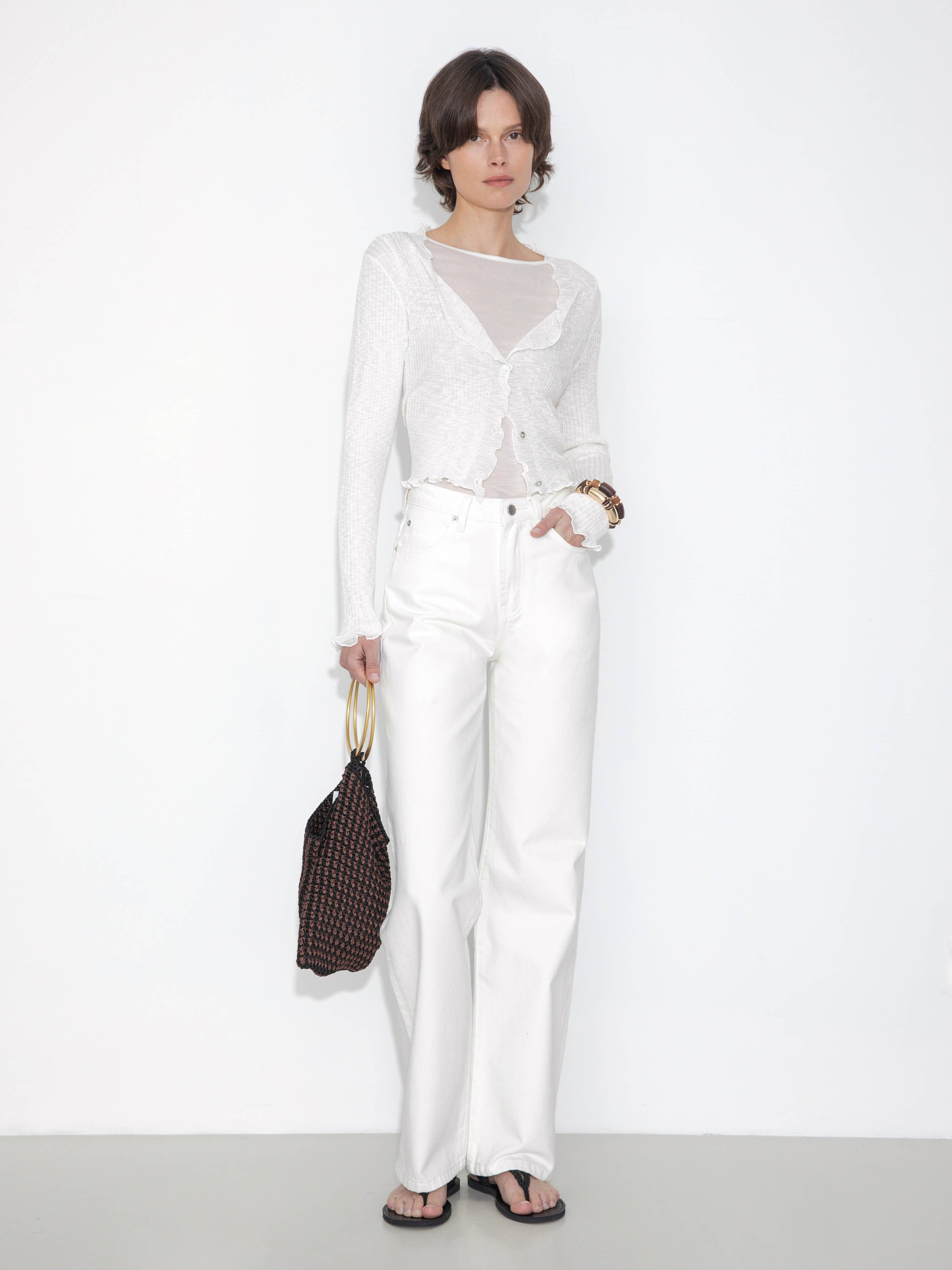 Cubic Straight-Leg Vintage Jeans